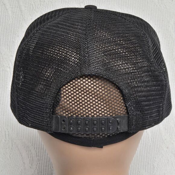 D.A.R.E Washington Say No To Drugs Black Mesh Trucker Hat 80s 90s Kids Program - Picture 3 of 8